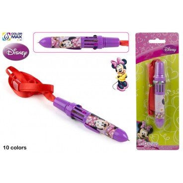 BLISTER STYLO 10 COULEURS - MINNIE ( 240 PIECES)