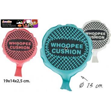 2050836 COUSSIN AVEC SON 13CM JOUR (120 PIECES)