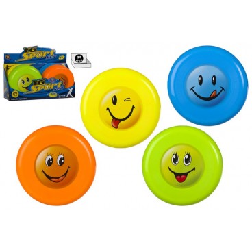 DISQUE VOLANT D20 CM - 4 ASS - DISPLAY 24 ( 48 PIECES)