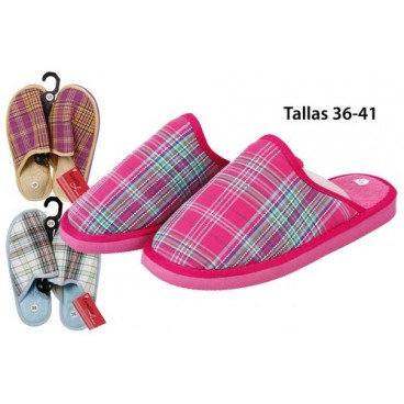 2051004 PANTOUFLE MAISON 36-41 (24 PIECES)
