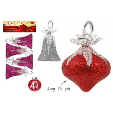 2051019 DECORATION DE NOEL 4PCS (48 PIECES)