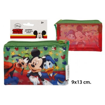 2051082 PORTE-MONNAIE PVC-GRILLAGE MICKEY (96 PIECES)