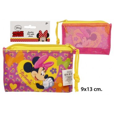 2051096 PORTE-MONNAIE PVC-GRILLAGE MINNIE (96 PIECES)