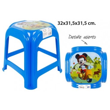 2051119 TABOURET PLASTIQUE MICKEY (30 PIECES)