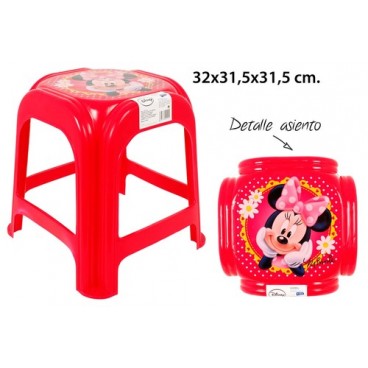 2051120 TABOURET PLASTIQUE MINNIE (30 PIECES)