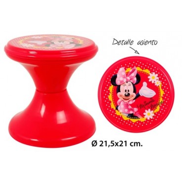 2051124 TABOURET PLASTIQUE MINNIE (30 PIECES)