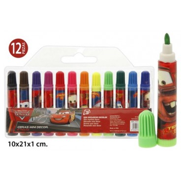 2051157 FEUTRES MINI DECOR. CARS (96 PIECES)