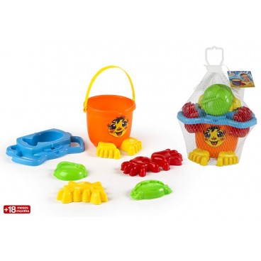 SET SEAU PLAGE AVEC ACCÉSSOIRES ( 12 PIECES)