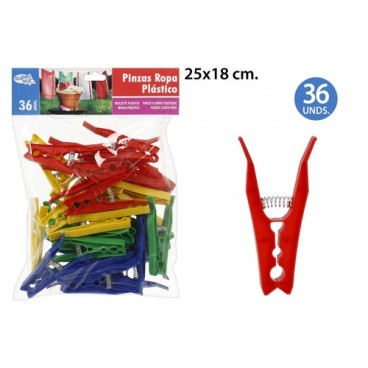 2051219 PINCES … LINGE PLASTIQUE 36PCS (48 PIECES)