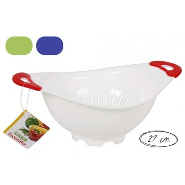 2051220 EGOUTTOIR ANSE COULEURS 27CM (48 PIECES)