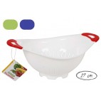 2051220 EGOUTTOIR ANSE COULEURS 27CM (48 PIECES)