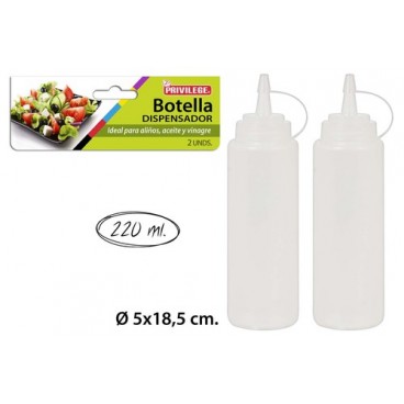 2051224 HUILIER/ VINAIGRIER PLASTIQUE (36 PIECES)