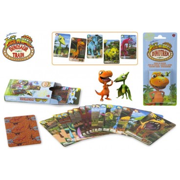 43676 - JEU DE CARTES - DINOTREN ( 24 PIECES)