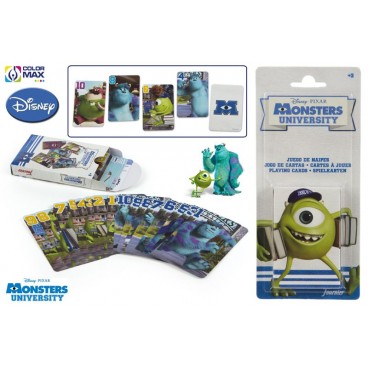 43759 -JEU DE CARTES - MONSTERS UNIVERSITY ( 24 PIECES)