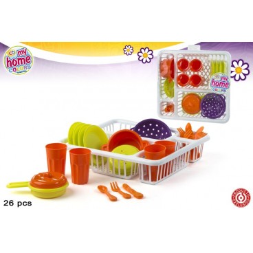 ÉGOUTOIR BLANC PETIT 26 PCS