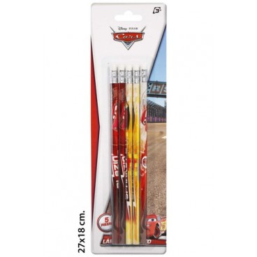 2052151 CRAYONS GRAPHITE 5PCS CARS (48 PIECES)