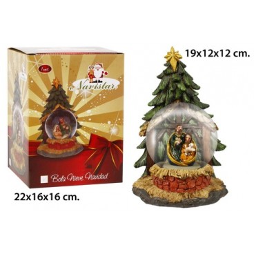 2052511 BOULE NOEL NEIGE (6 PIECES)