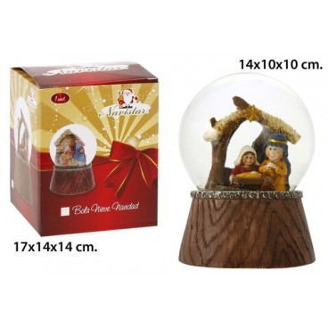 2052514 BOULE NOEL NEIGE (6 PIECES)