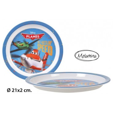 2052525 ASSIETTE MELAMINE PLANES (48 PIECES)