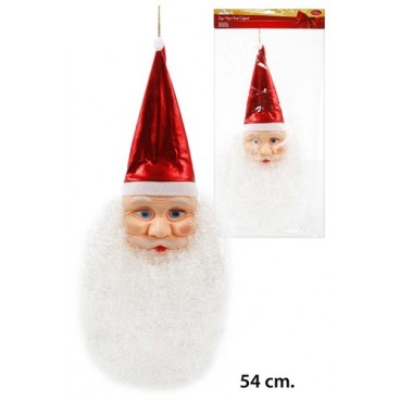 2052547 PERE NOEL SUSPENDU 54CM (72 PIECES)