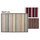 2052571 TAPIS RAYURES (40X57CM) (12 PIECES)