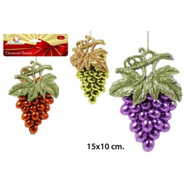 2052574 DECORATION NOEL - GRAPPE RAISIN (50 PIECES)