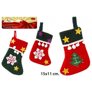 2052587 DECORATION NOEL - CHAUSSETTE (50 PIECES)