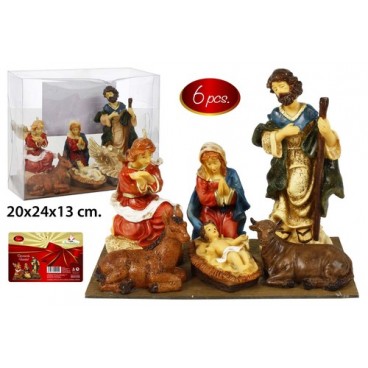 2052595 SANTONS (ENSEMBLE 6PCS) (6 PIECES)