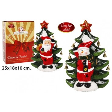 2052608 FIGURE MUSICALE NOEL 25CM (12 PIECES)