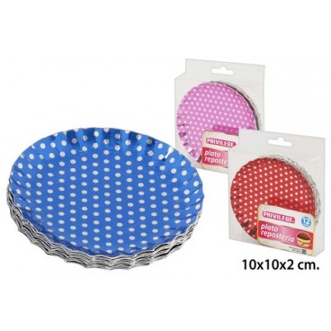 2052688 PLAT PATISSERIE 12 PCS ALUMINIUM (72 PIECES)