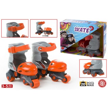 PATINS GARÇON (21-25 CM) - SKATE ROLLER