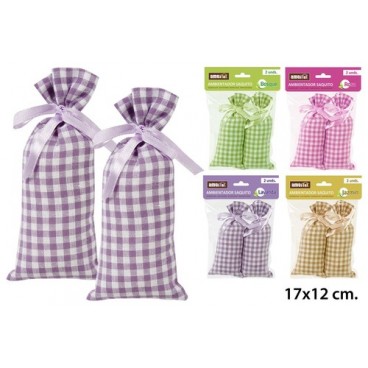 2052758 SACHET DE FRAGANCE 2PCS (4 ASSORT.) (72 PIECES)
