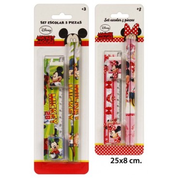 2052936 SET SCOLAIRE 5 PCS M&M (96 PIECES)