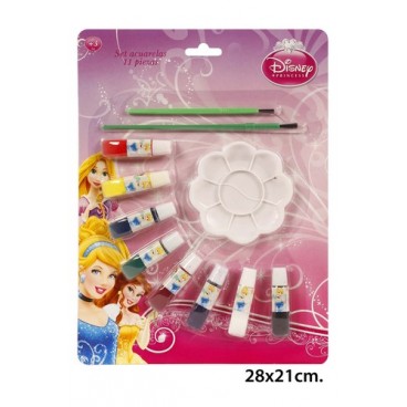 2052952 SET AQUARELLES 11 PCS 'PRINCESS' (72 PIECES)