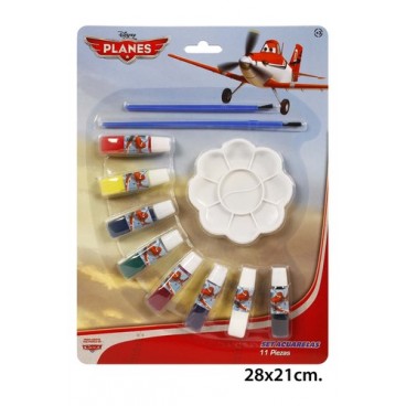 2052953 SET AQUARELLES 11 PCS 'PLANES' (72 PIECES)