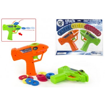 BLISTER 2 PISTOLETS LANCE DISQUES ( 6 PIECES)