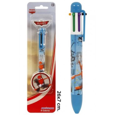 2052983 STYLO 6 COULEURS 'PLANES' (96 PIECES)