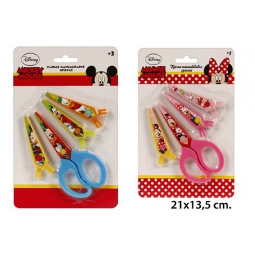 2053038 CISEAUX TR.MAN.4PCS M&M (DY002) (72 PIECES)
