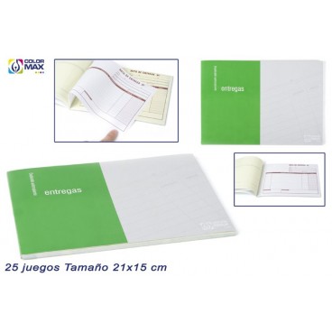 CARNET LIVRAISON 25 JEUX - 2 FEUILLES - 21X15 CM ( 144 PIECES)