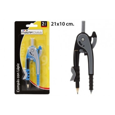 2053271 COMPAS AVEC CRAYON (72 PIECES)