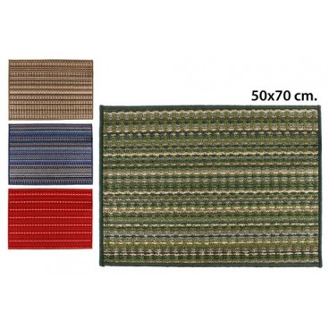 2053340 TAPIS LIGNES 50X70 4 ASSORT. (24 PIECES)