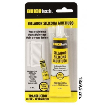 2053361 SILICONE TRANSLUCIDE TUBE 35ML (144 PIECES)