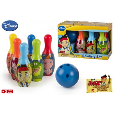 JEU DE QUILLES - JAKE LE PIRATE ( 6 PIECES)