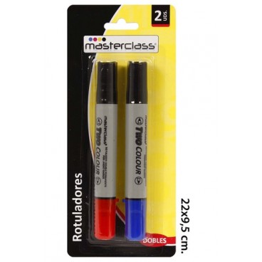 2053387 MARQUEUR DOUBLE PERMANENT 2PCS (96 PIECES)