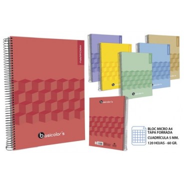 2053457 BLOC MICRO A4 C5 120F 60G (15 PIECES)