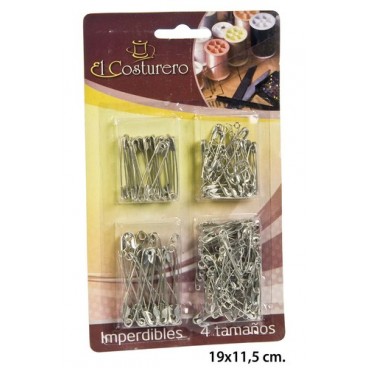 2053479 EPINGLE SURETE 4 GRAND. 120PCS (144 PIECES)