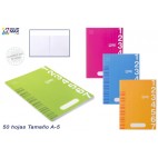 CAHIER BASIQUE SCOLAIRE 1/4 - 50F - CARRÉ 4 MM ( 48 PIECES)