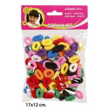 2053489 ELASTIQUES CHEVEUX MINI 120 P. (96 PIECES)
