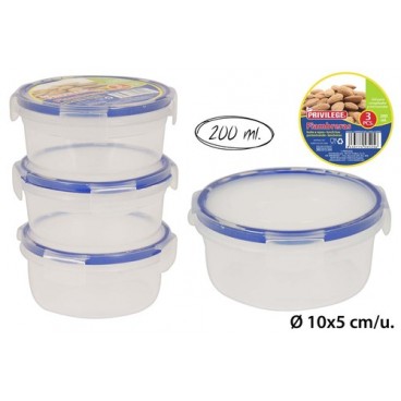 2053525 BOITE A REPAS 3 PCS (36 PIECES)