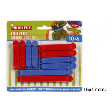 2053540 PINCES FERME-SAC 10 PIECES (72 PIECES)